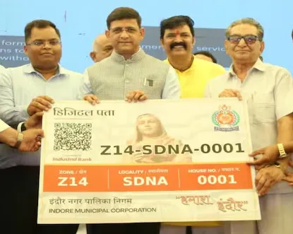 Indore Leads the Nation with India’s First Digital House Address System